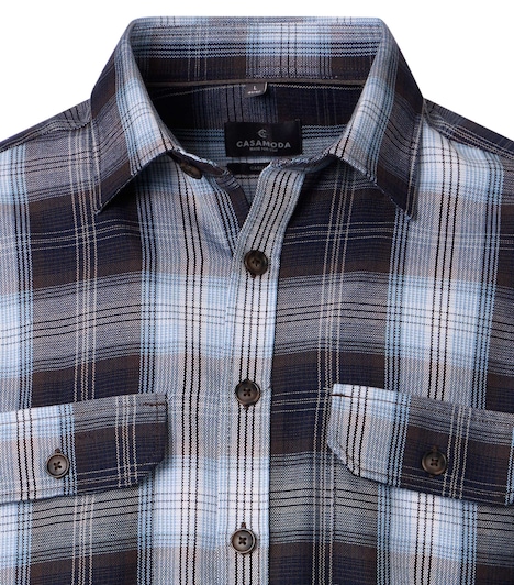 Freizeithemd kariert Casual Fit