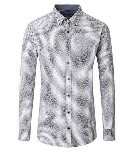 Freizeithemd Print Comfort Fit