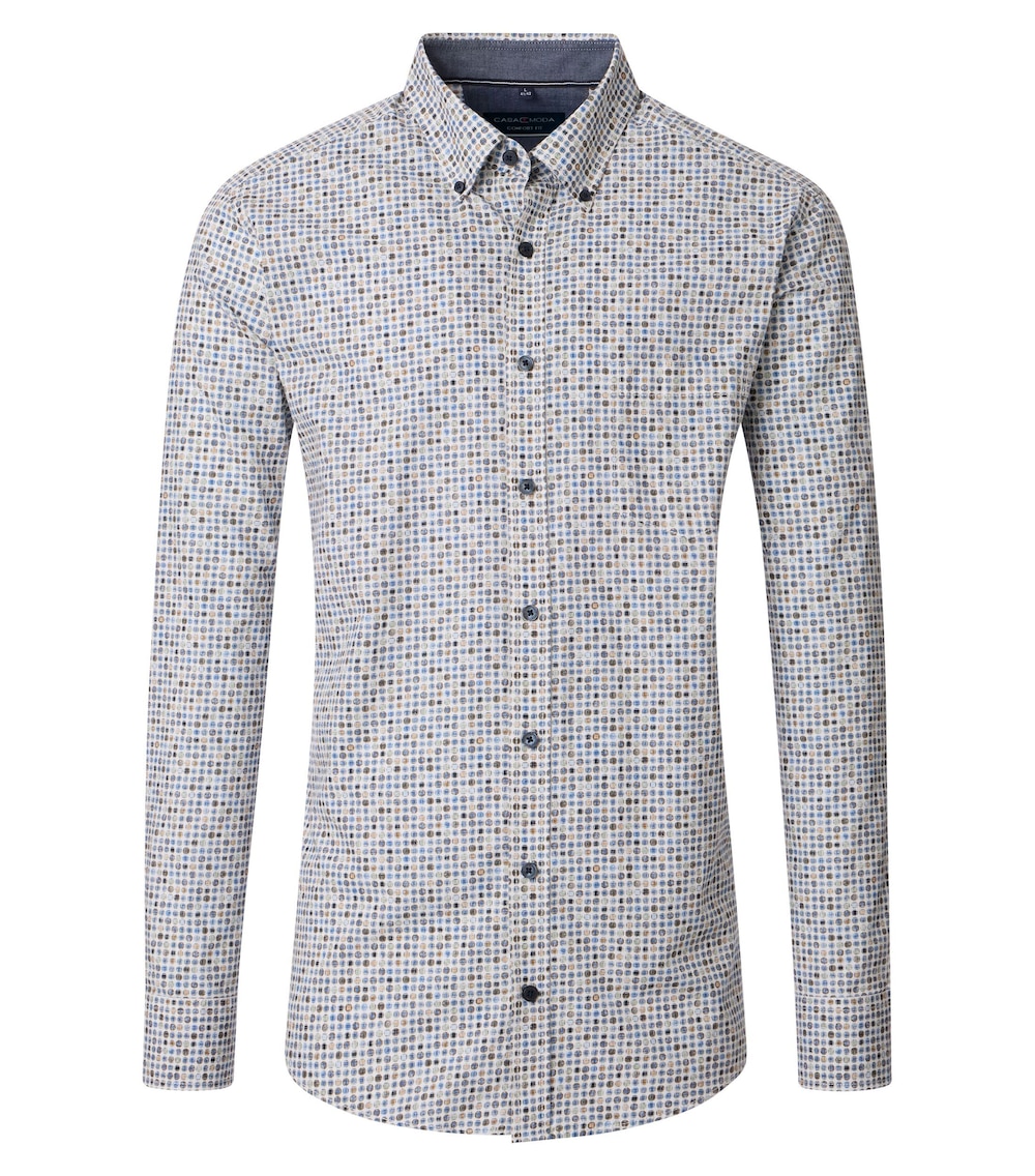 Freizeithemd Print Comfort Fit
