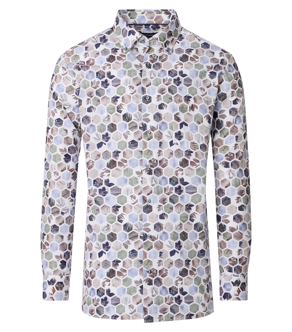Businesshemd Print Comfort Fit