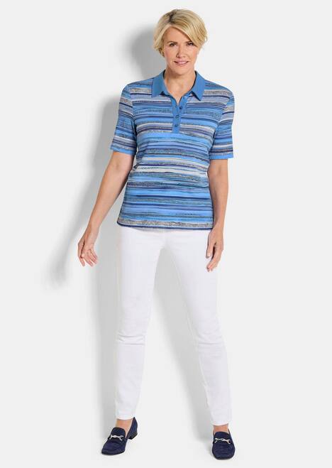 Jerseyshirt mit Ethno-Design