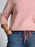 Langarmshirt mit Knopf-Details