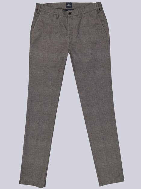 Herren Chino regular , Dunkelbraun