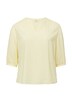 Bluse aus Seersucker mit Raffungen