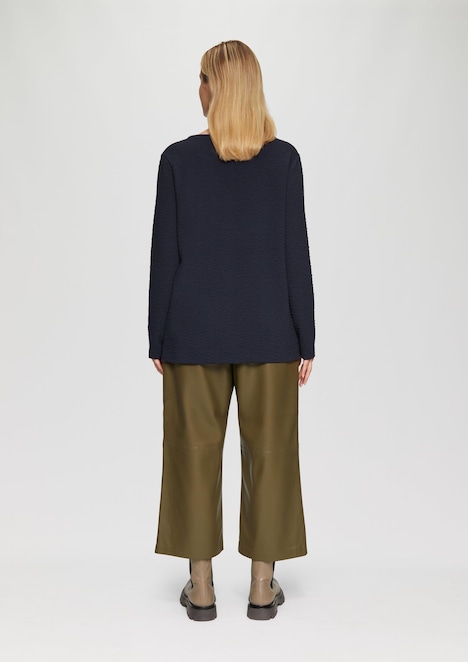 Sweatshirt aus Jacquard