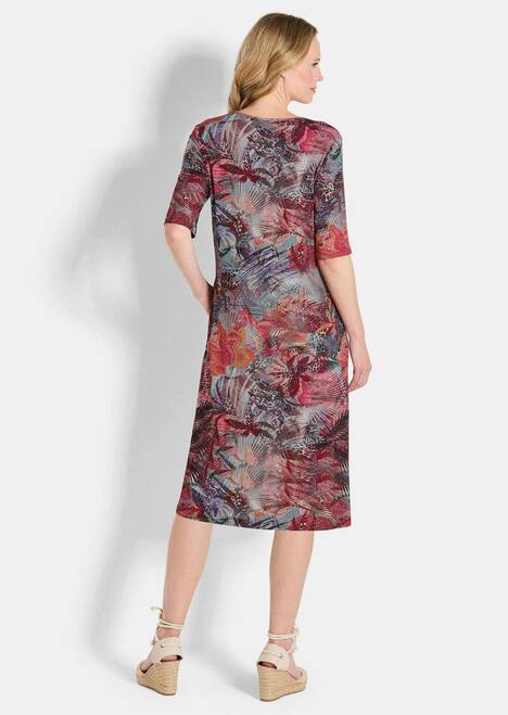 GOLDNER Jersey jurk Jersey jurk met steekzakken