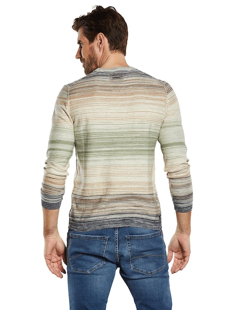 Pullover gestreift