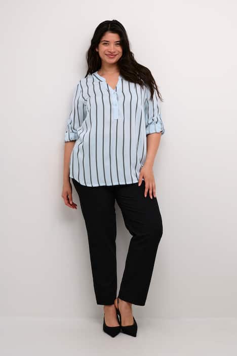 Langarm-Bluse Regular fit