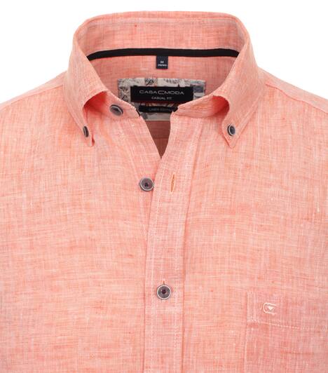 Freizeithemd uni Casual Fit