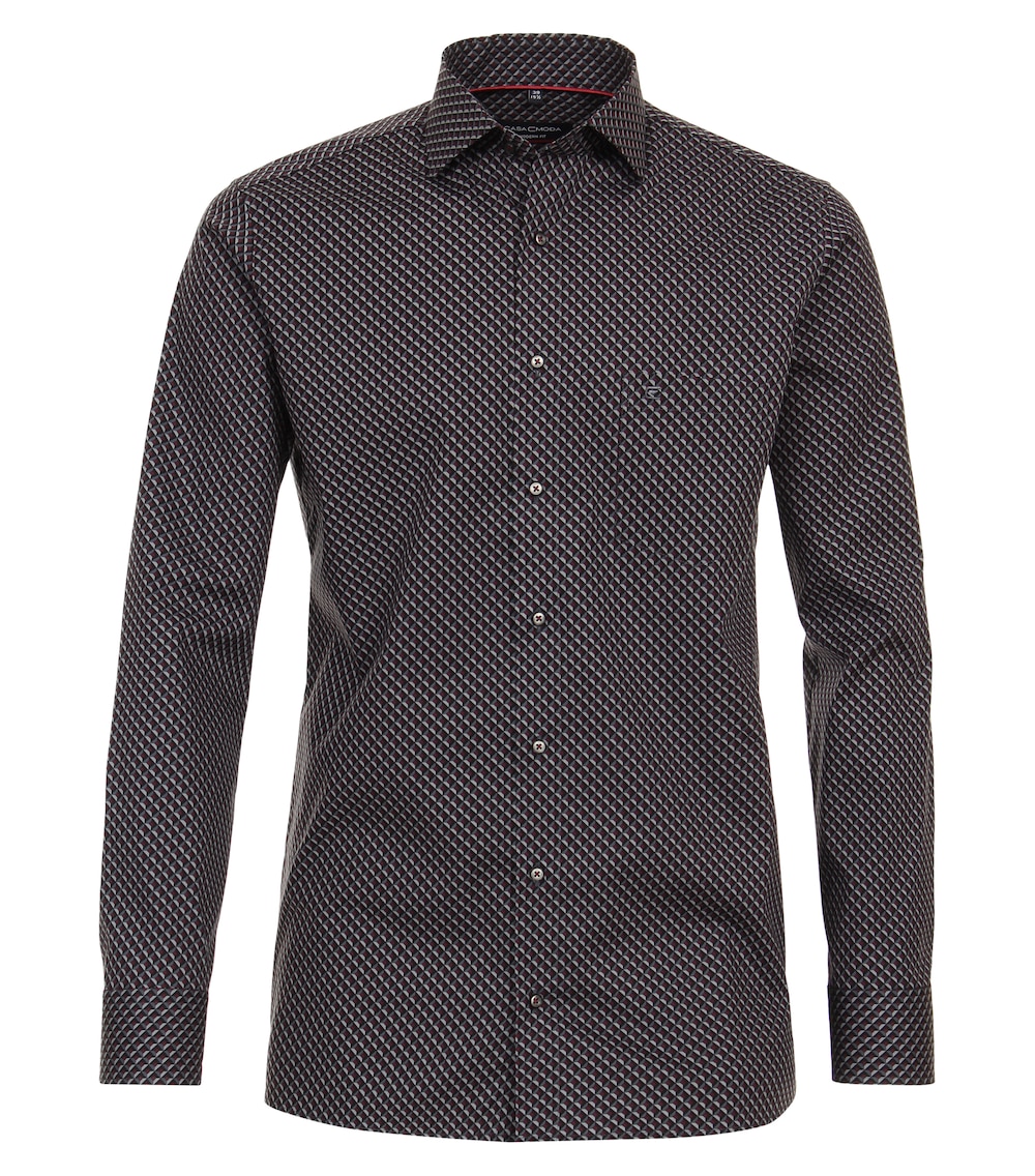 Businesshemd Print Modern Fit