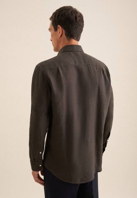 Herren Business Hemd - Uni