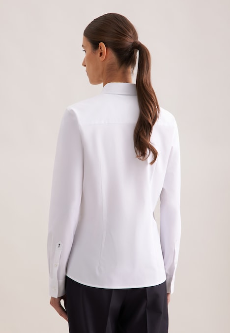 Damen Klassische Bluse - Uni