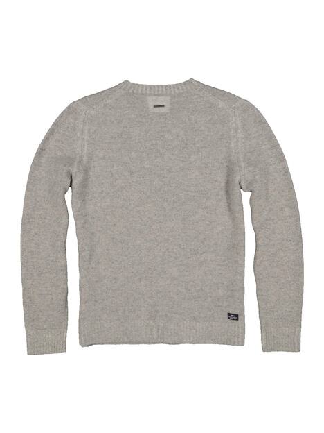 engbers Herren Pullover uni , Silbergrau