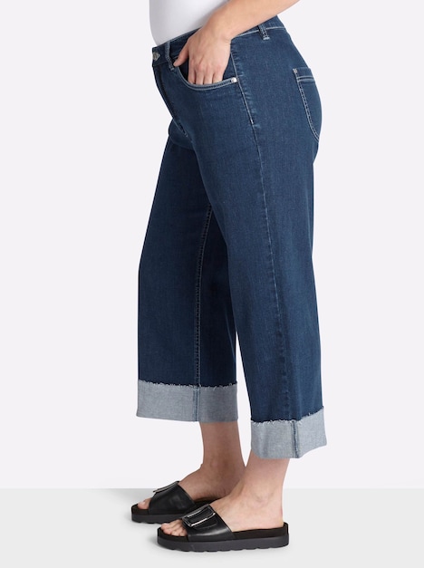 7/8-Jeans erhöht