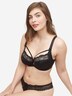 BH ELIANA SATIN Demi-BHs Spitze,mit Bügel