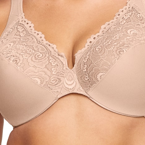 Tief geschnittener WonderWire-BH mit Spitze