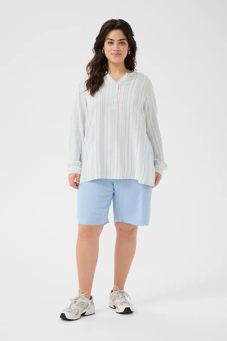 Langarm-Bluse Regular fit