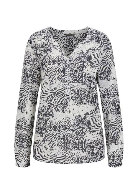 GOLDNER Blouse met print Gedessineerde blouse met unieke print