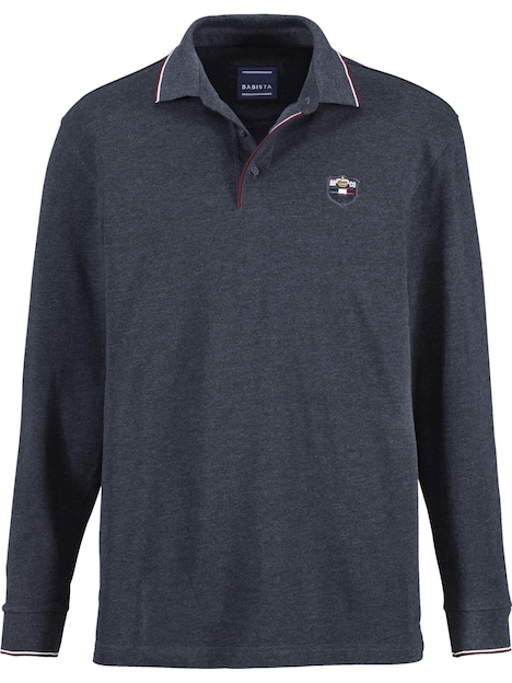 Langarm-Poloshirt MILANVETZO