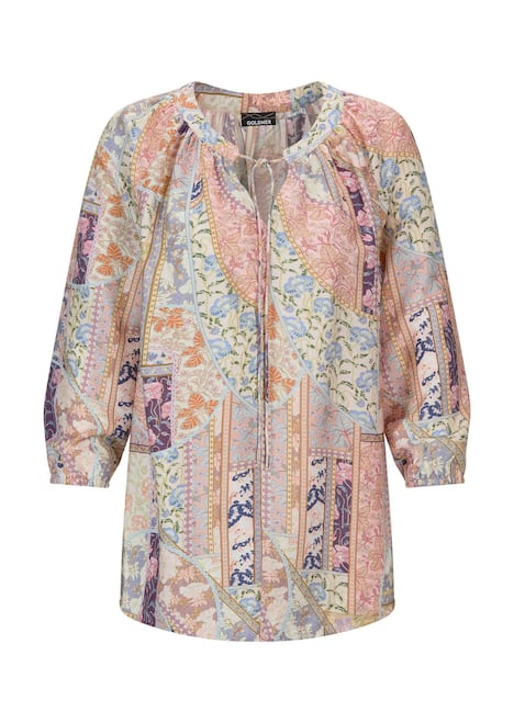 GOLDNER Blouse met print Luchtige blouse met viscose