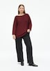 Viskosemix Pullover mit Fledermausärmeln