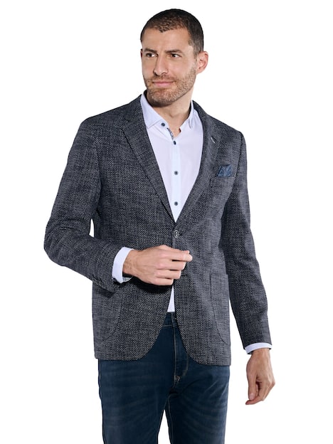 engbers Herren Freizeit-Sakko regular , Saphirblau