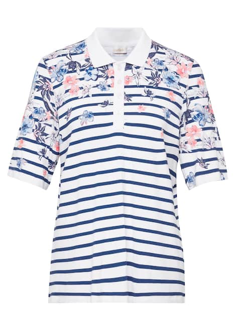 Hautangenehmes Druck-Poloshirt