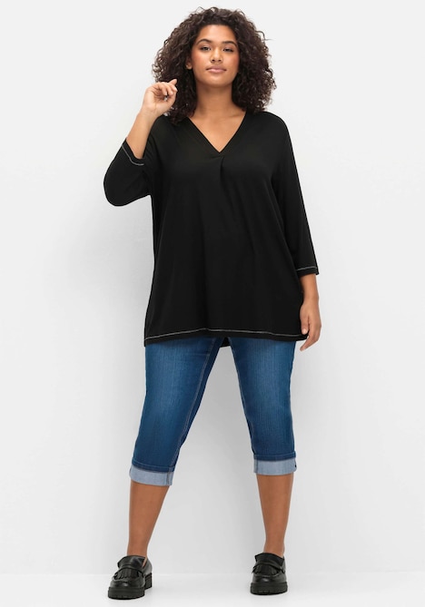 Stretch-Jeans Uni