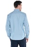 Herren Helles Jeanshemd , Mittelblau
