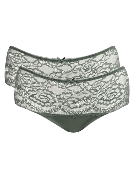 High-Panty-Set Lace Basic 2er Set