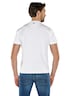 Herren T-Shirt uni , Reinweiss