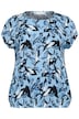 Kurzarm-Bluse Loose fit