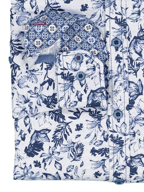 Langarm-Hemd gemustert