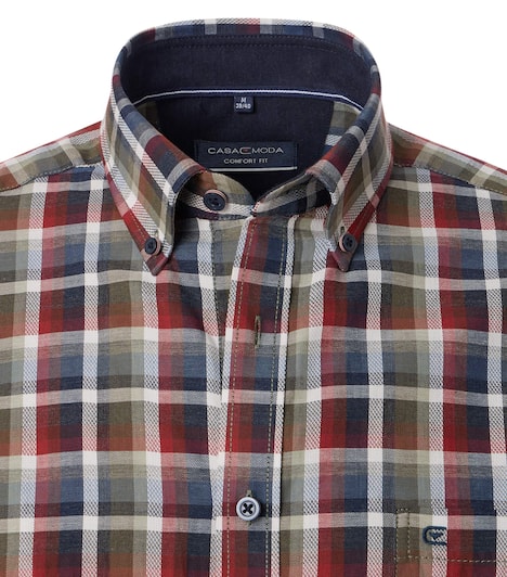 Freizeithemd kariert Comfort Fit