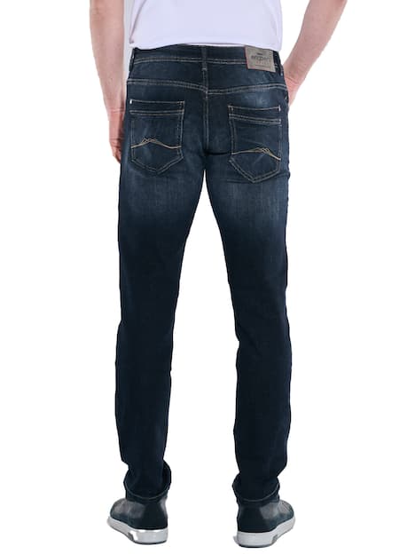 engbers Herren Super-Stretch-Jeans slim fit , Indigoblau
