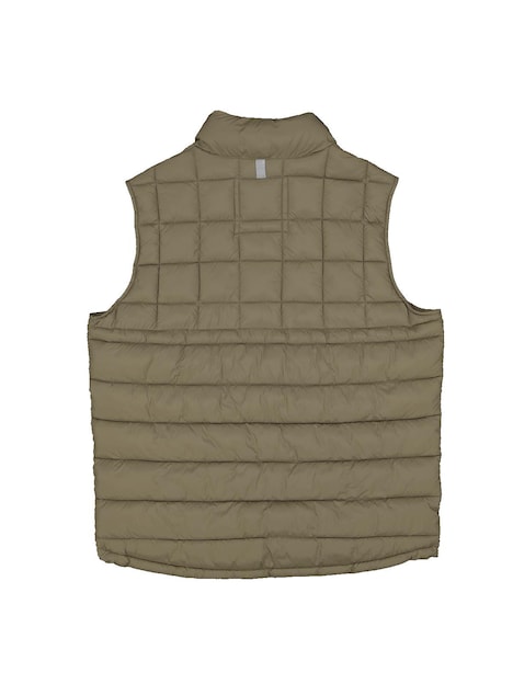 Herren Steppweste regular , Dunkelbraun