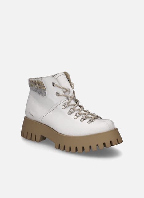 Damen Stiefelette Mavie 05, weiss-beige