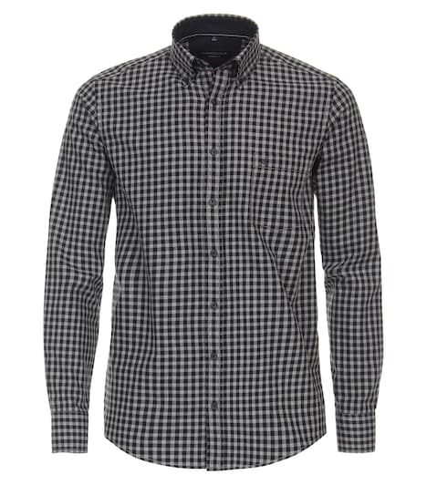 Flanellhemd kariert Casual Fit