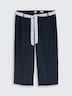 Culotte Hose mit Leinenanteil