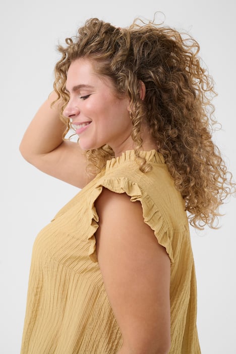 Ärmellose Bluse Regular fit