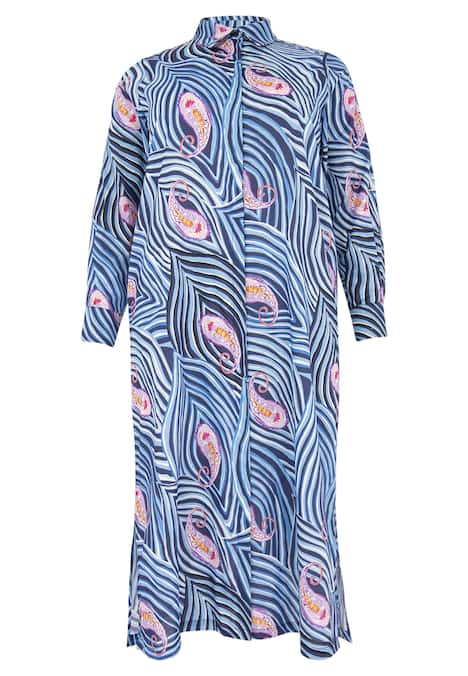 Blouse met paisley print