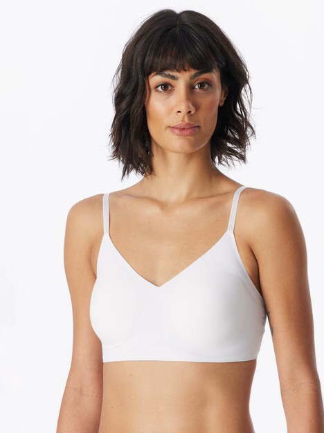 Schiesser Damen Bustier Invisible Soft - weiss