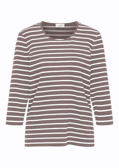 Buntgewirktes Ringelshirt