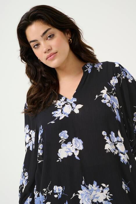 Langarm-Bluse Regular fit