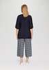 Bluse aus strukturierter Viskose