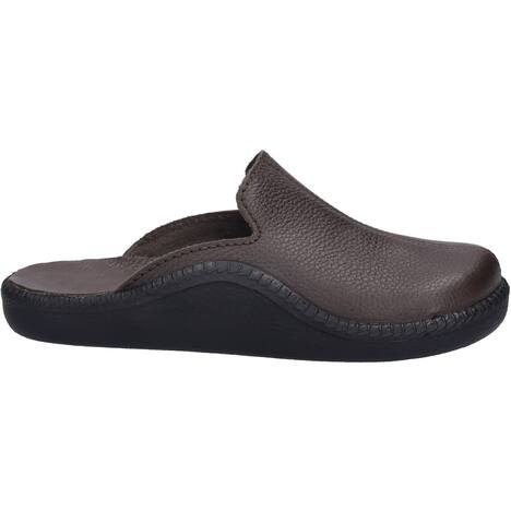 Herren Hausschuh Monaco 202 G, mocca