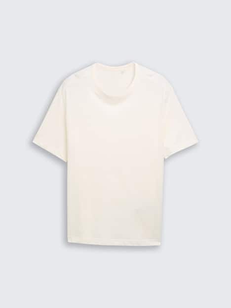Basic T-Shirt aus Baumwolle