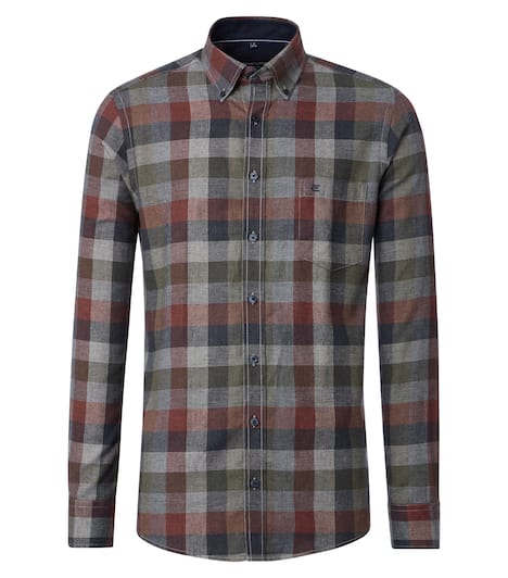 Freizeithemd kariert Casual Fit
