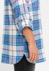 Longbluse Langarm Mehrfarbig Hemdkragen