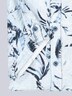 Herren Kurzarm-Hemd gemustert , Brilliantblau